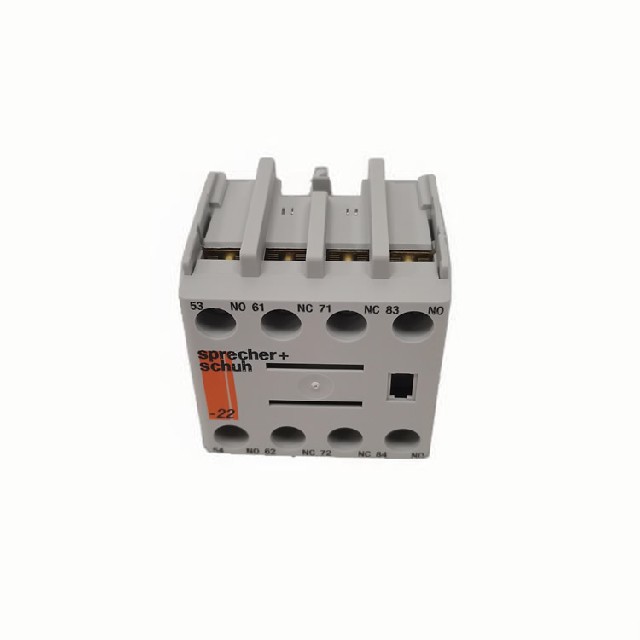 瑞士Sprecher+Schuh 輔助觸點(diǎn)繼電器 CS7-PV-22